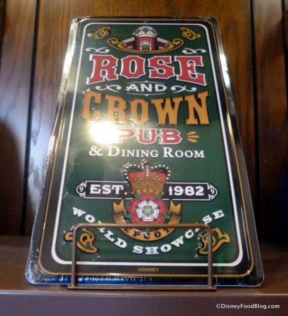 Rose & Crown pub sign