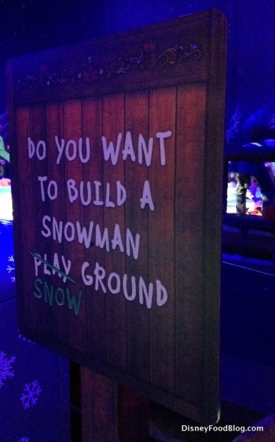 "Do You Wanna Build a Snowman?"