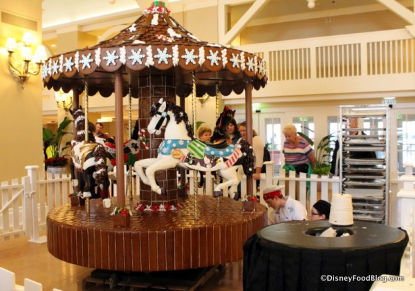 Creating the Gingerbread Carousel