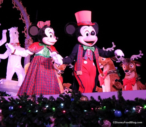 "Celebrate the Season" with Mickey and Minnie!