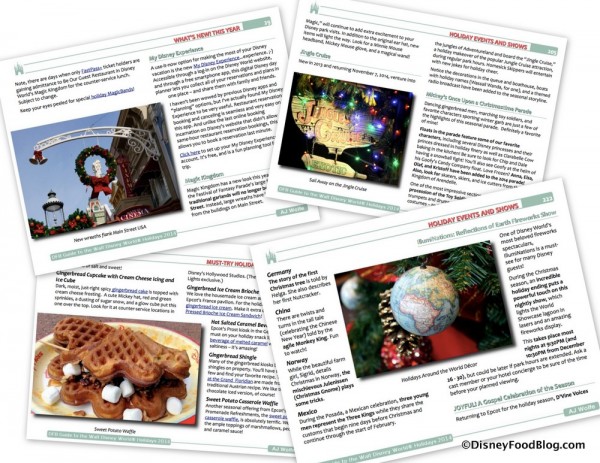 Holiday Guide Sample Pages