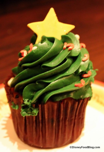 Holiday Tree Cupcake at Gaston's Tavern