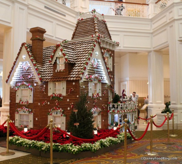 Grand Floridian Gingerbread House 2014