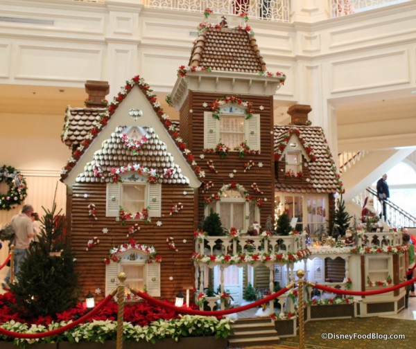 Grand Floridian Gingerbread House 2014