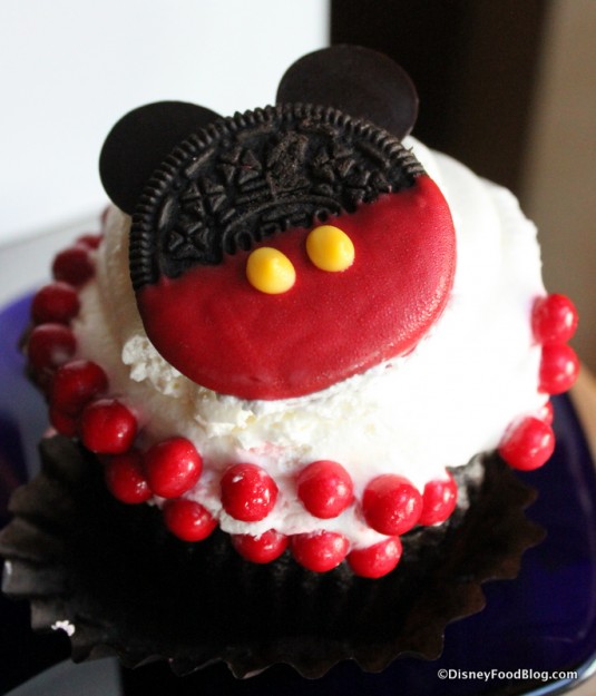 Mickey Oreo Cupcake