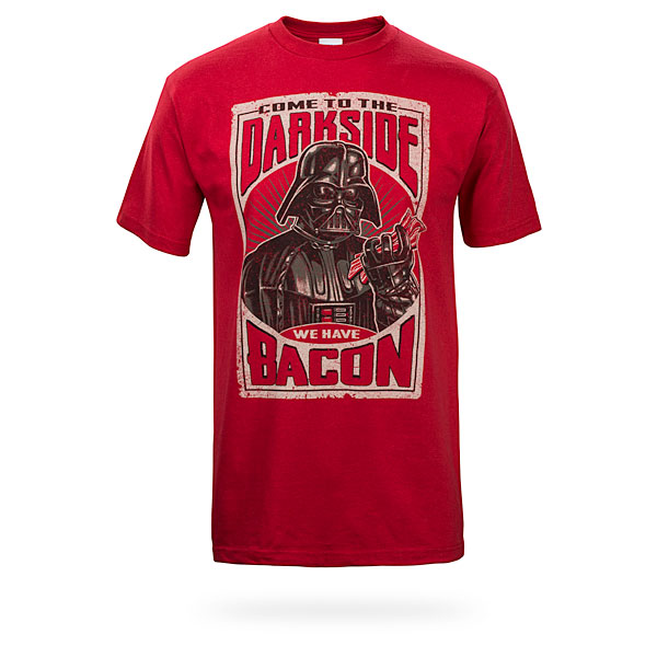 The Dark Side Has Bacon T-shirt