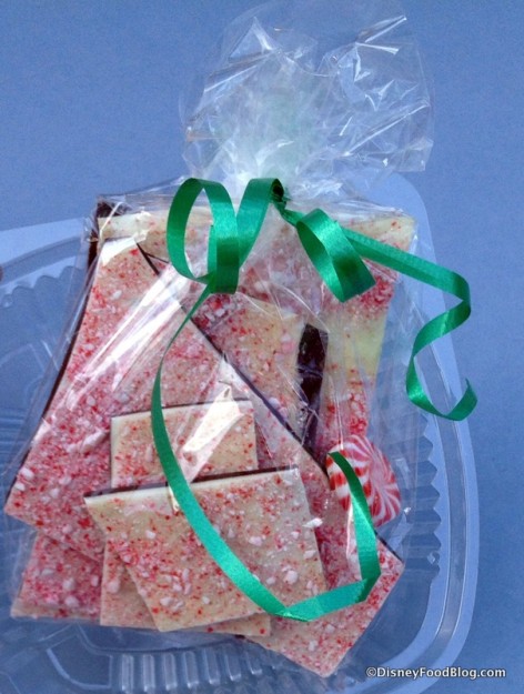 Peppermint Bark from the Sugar and Spice Bake Shop in Epcot's America Pavilion