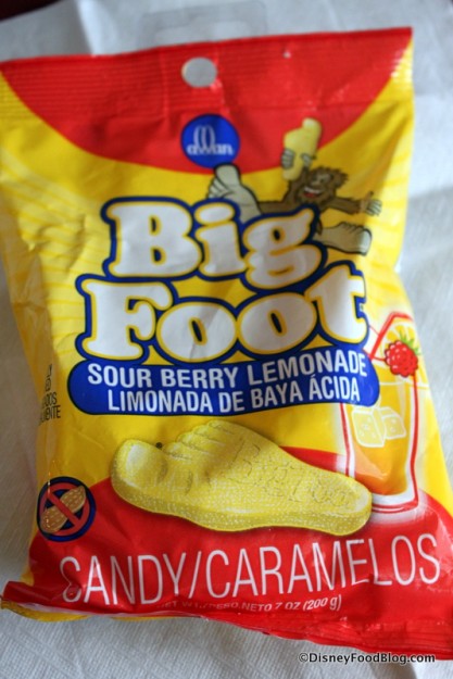Big Foot Sour Berry Lemonade Candies