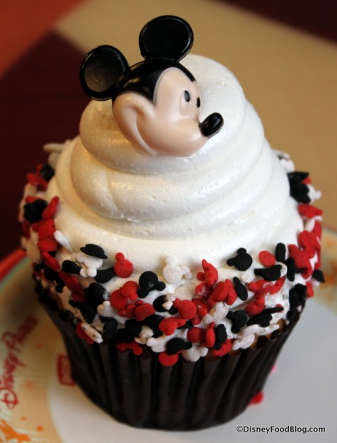 Contempo Cafe's Mickey Cupcake