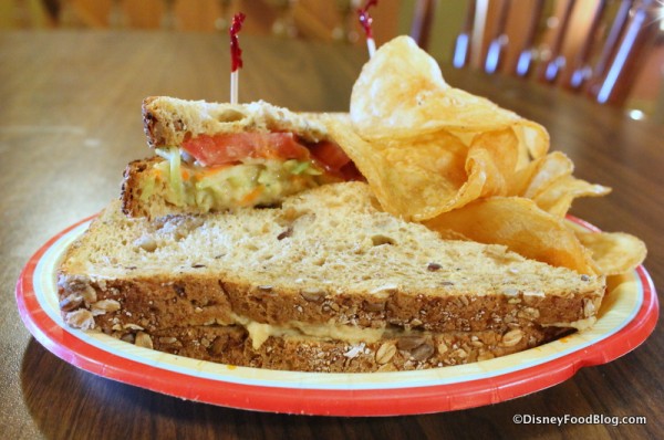 Lighthouse Sandwich at Columbia Harbour House -- simple, but filling