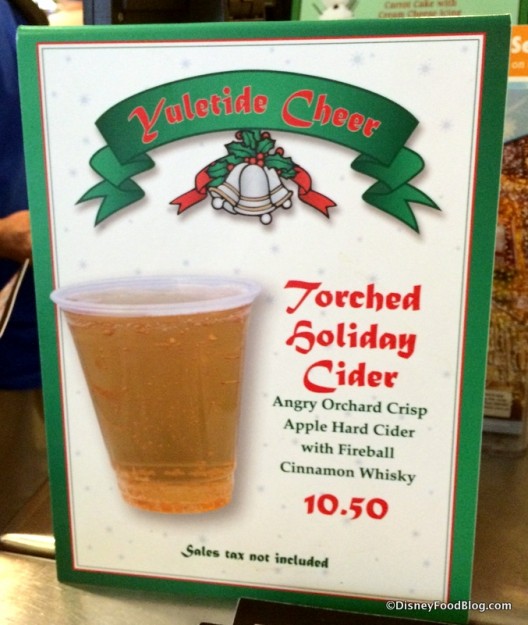 Torched Holiday Cider
