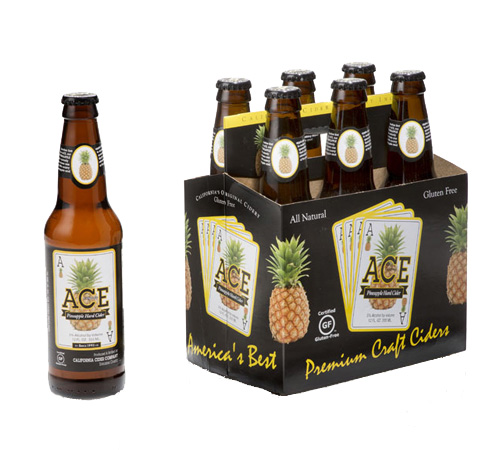 Ace Pineapple Cider -- the First Pineapple Cider in the World and Perfect for the Flower and Garden Festival!