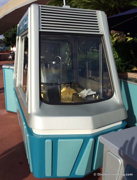 Popcorn Cart From the Side