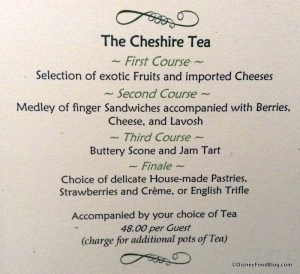 Cheshire Tea package
