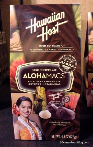 Hawaiian Host Dark Chocolate covered Macadamia Nuts