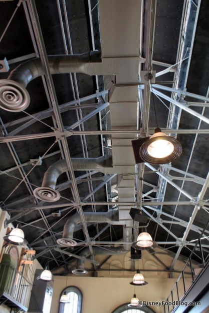 Ceiling and light fixtures