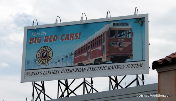 Big Red Cars billboard