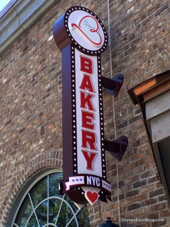 Erin McKenna's Bakery sign