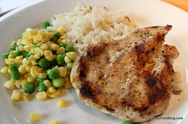 Kids' Mickey Check Meal - Grilled Chicken Breast
