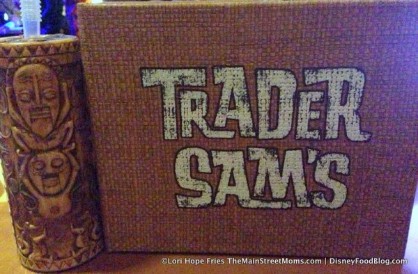 Trader Sam's menu