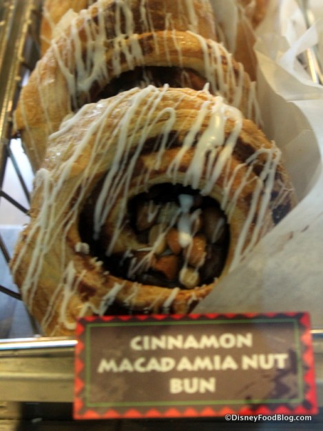 Cinnamon Macadamia Nut Bun