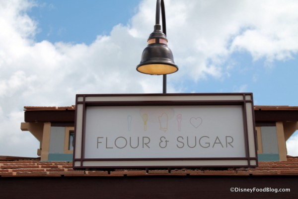 Flour & Sugar sign