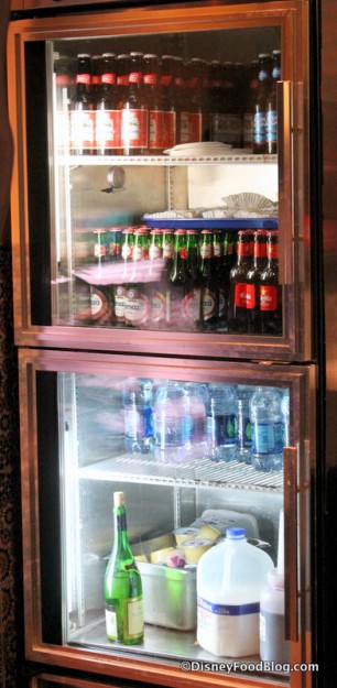 Top Cooler with Bottled Soft Drinks and Beer
