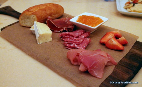 Assorted Cured Meats and Cheese