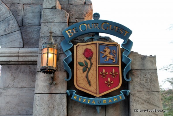 You don't want to miss your Reservation at Be Our Guest Restaurant!