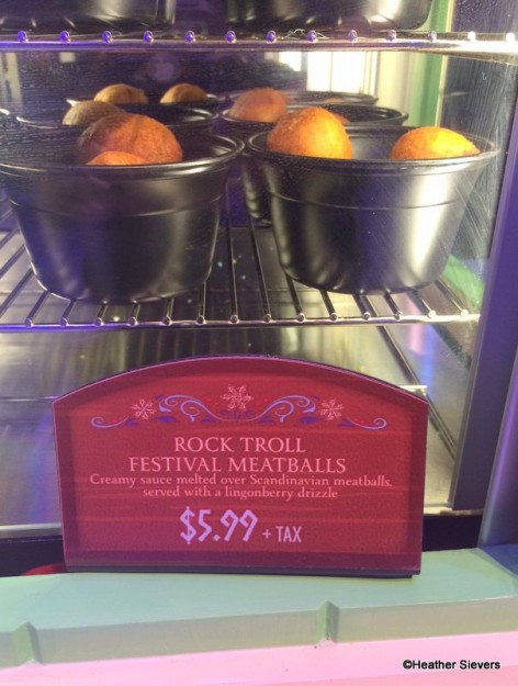 Rock Troll Festival Meatballs Signage