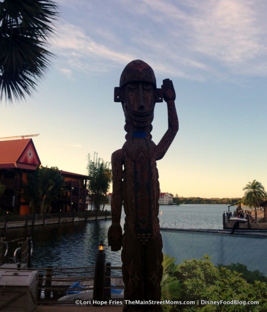 Goodbye from the Tiki Terrace! We're going inside...
