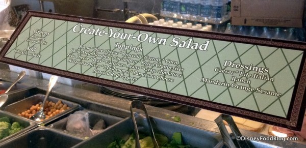 Create-Your-Own Salad Bar