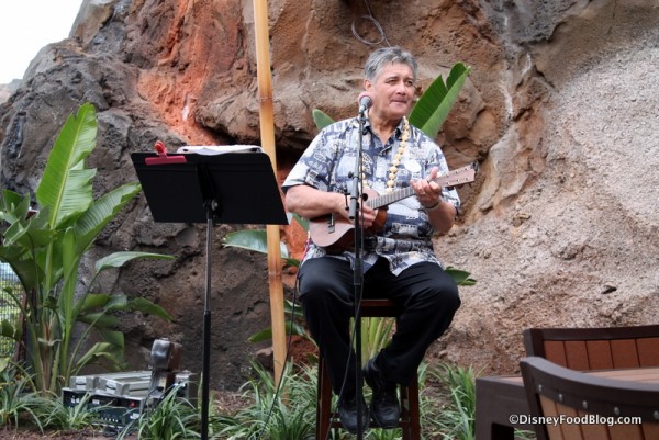 Live music at the Tiki Terrace
