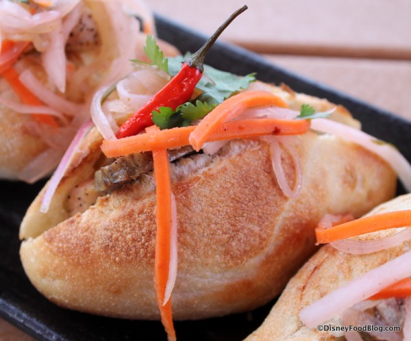 Roasted Chicken and Pork Pate Banh Mi Slider