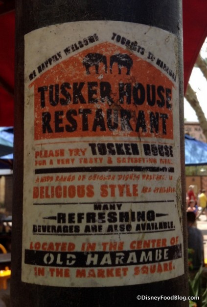 Tusker House ad