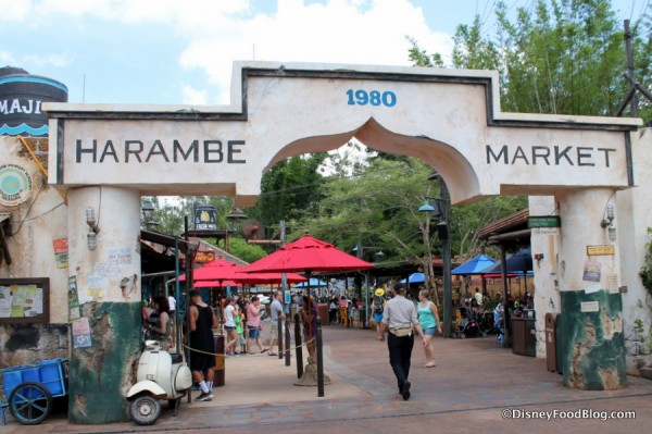 Harambe Market gate