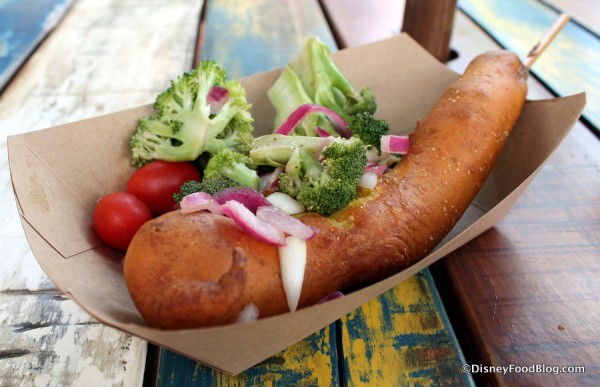 Sausage Fried in Curry Batter from Harambe Market