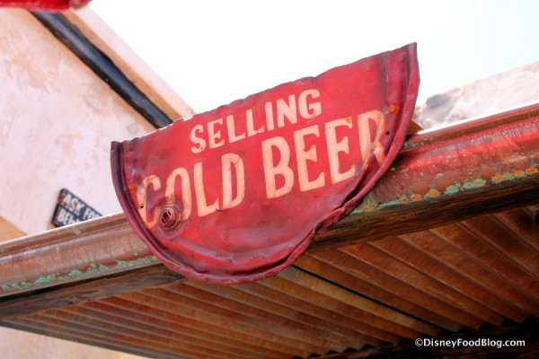 Cold Beer sign