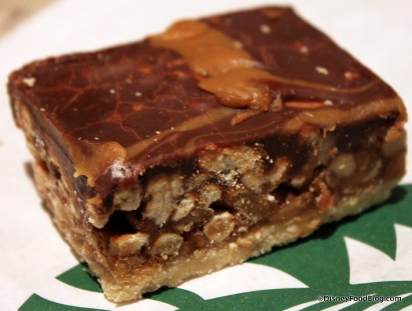 Salted Caramel Square with Pecans