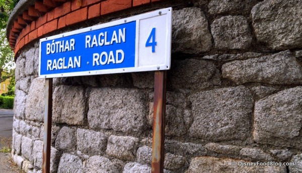 Raglan Road. Like, the Real Place. 