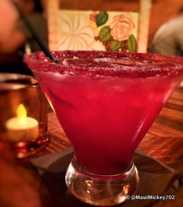 Yum -- La Cava del Tequila's NEW Pomegranate Margarita!