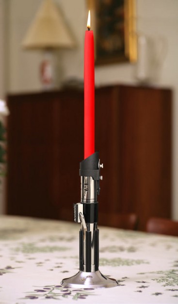Darth Vader Light Saber Candlestick
