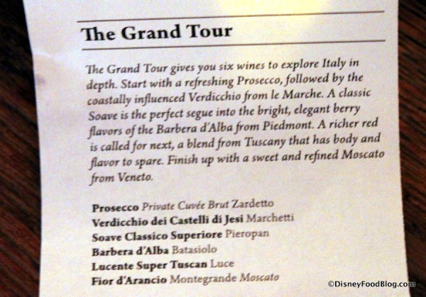 The Grand Tour Description Up Close -- Click to Enlarge