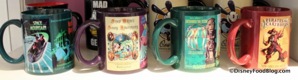 Vintage Attraction Poster Mugs