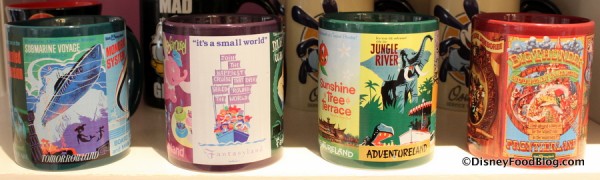 Vintage Attraction Poster Mugs