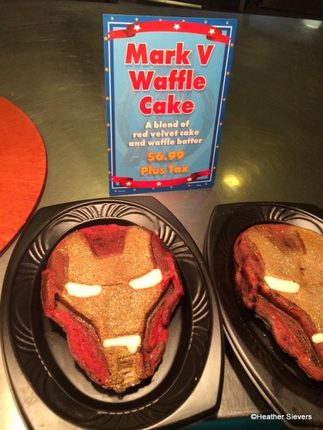 Iron Man Waffle Cake