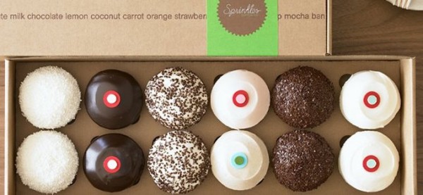 This is a photo from Sprinkles' facebook page because cupcakes don't last long enough in my house to be photographed.
