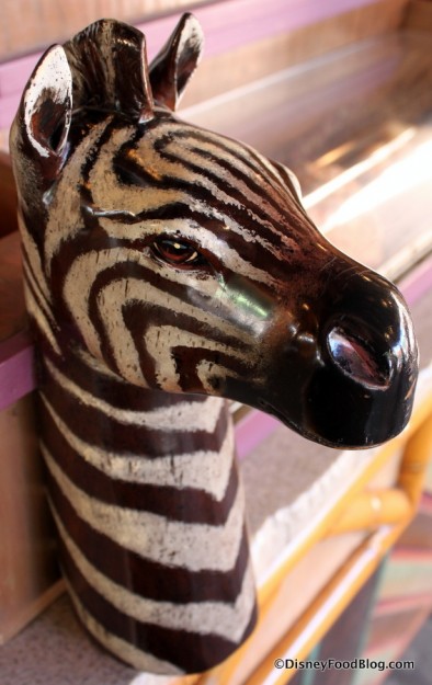 Zebra carving