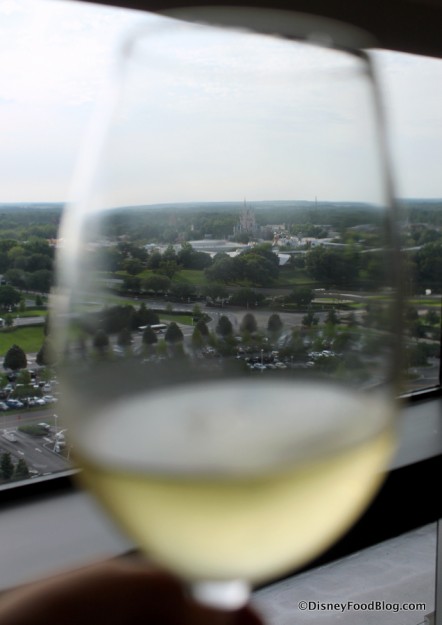 White Wine and the View from California Grill