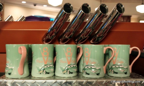 Flo's V-8 Café Mugs